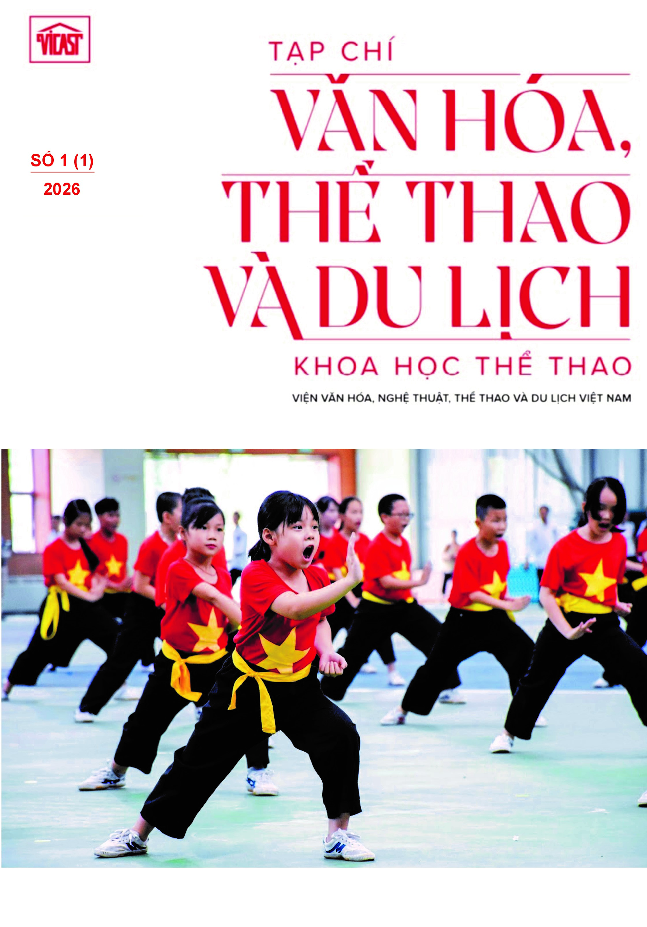 					View No. 1 (1) (2026): Tạp chí Văn hóa, Thể Thao Du lịch -Khoa học thể thao
				