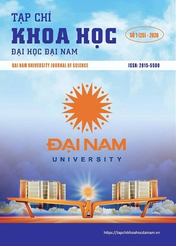 Tạp chí Khoa học Đại học Đại Nam