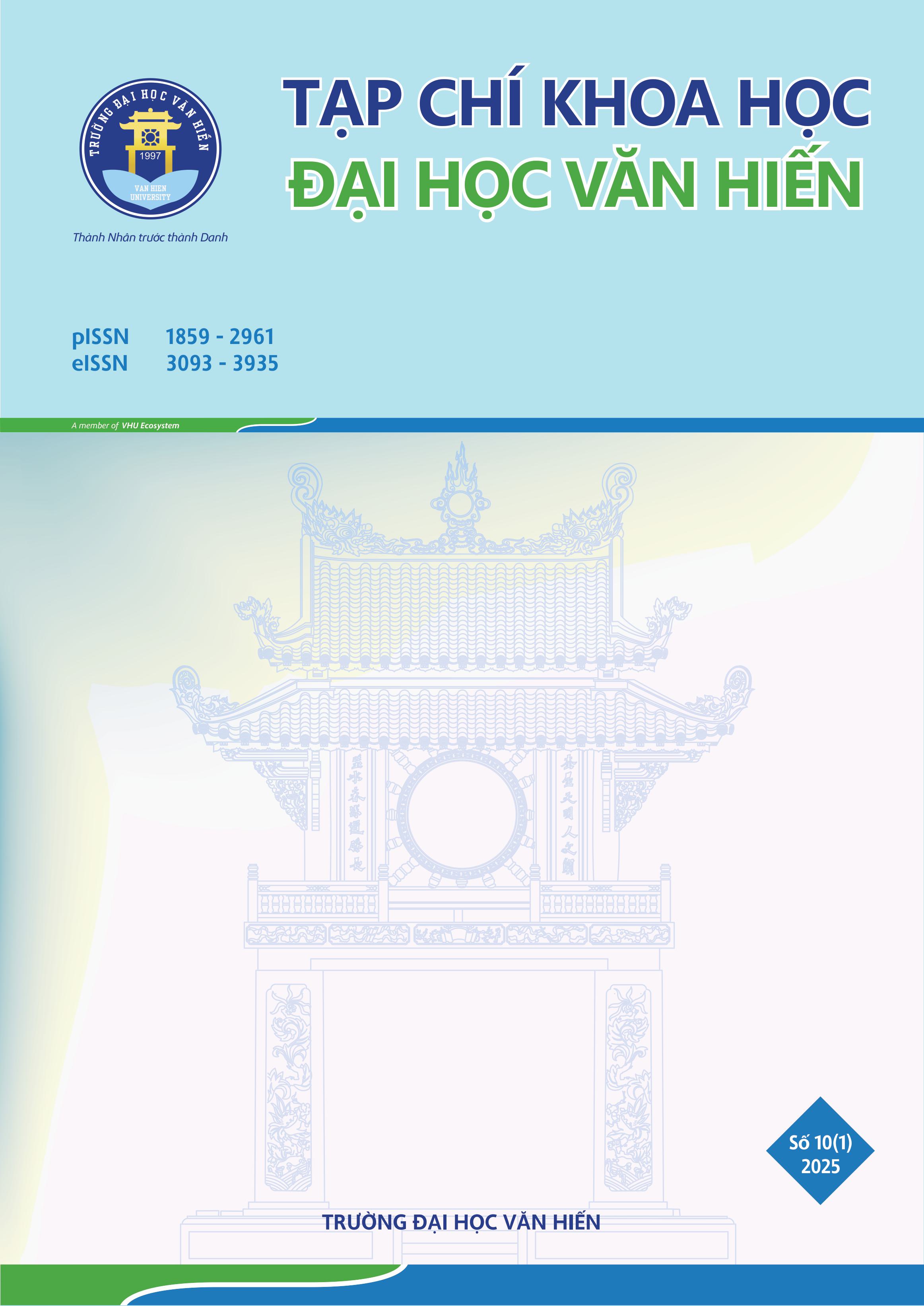 Tạp chí Khoa học- Đại học Văn Hiến