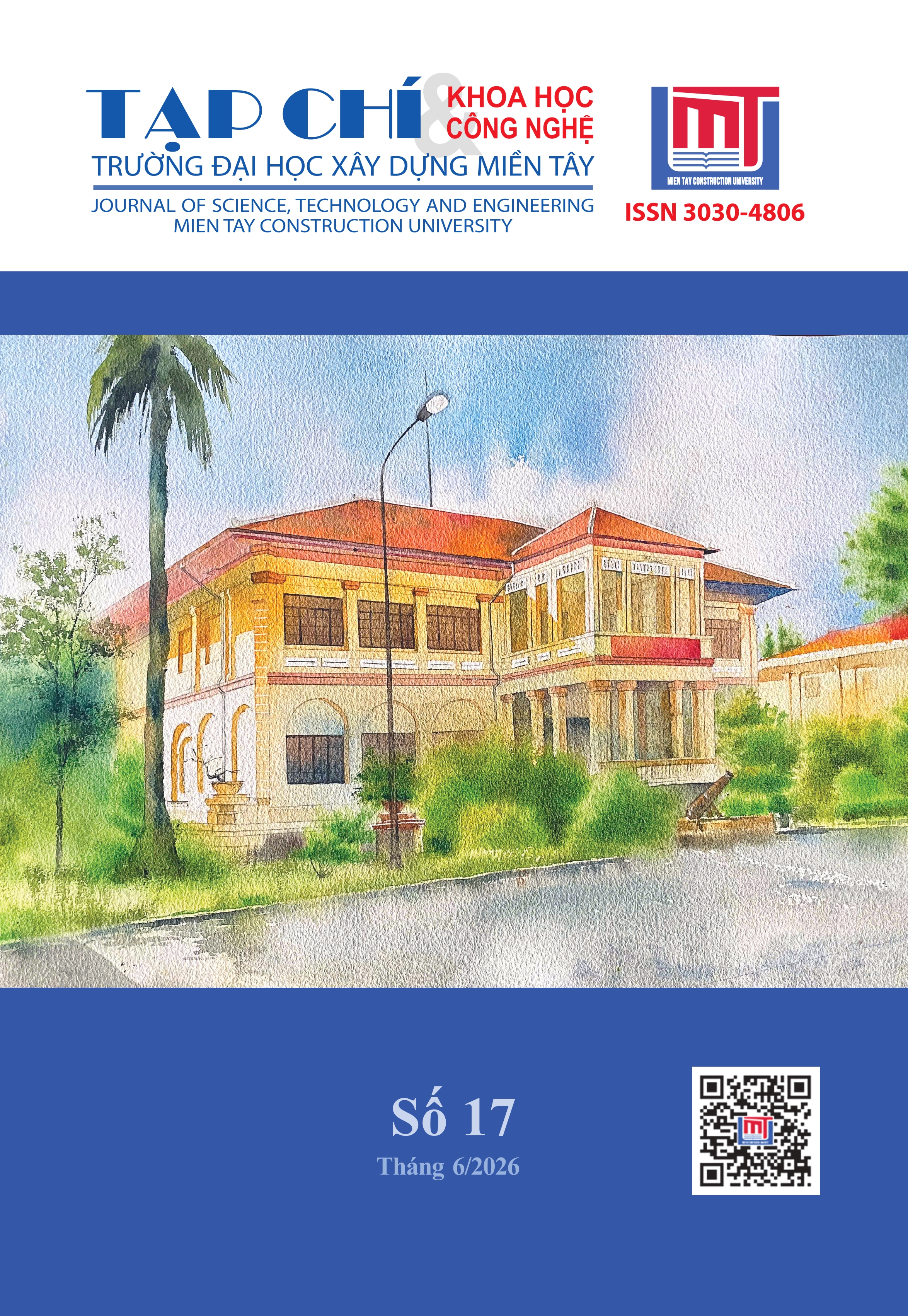 Tạp chí Khoa học và Công Nghệ Trường Đại học Xây dựng Miền Tây