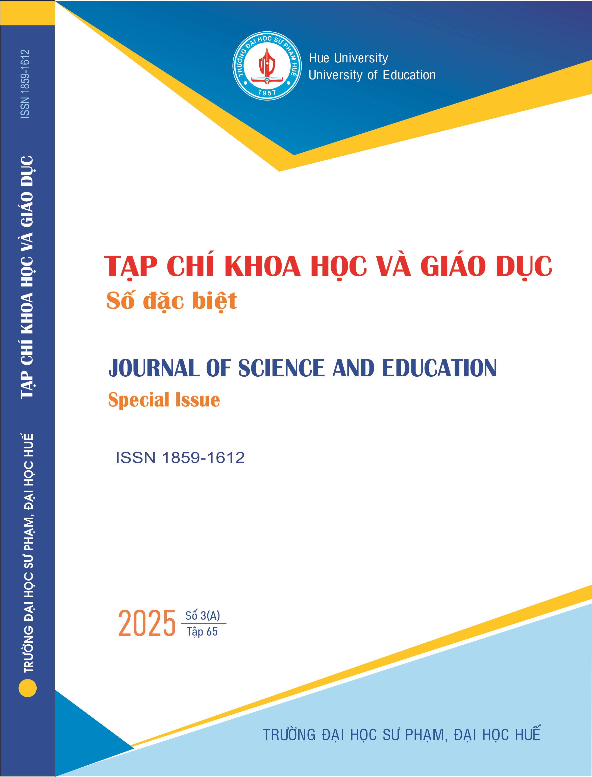 					View Vol. 65 No. 03(A) (2025): Journal of Science and Education: Special Issue
				