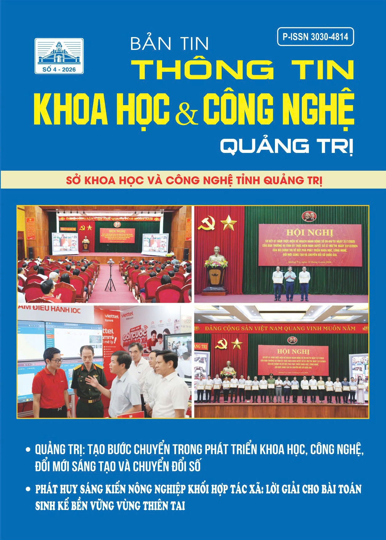 					View No. 04 (2026): Bản tin Thông tin Khoa học và Công nghệ
				
